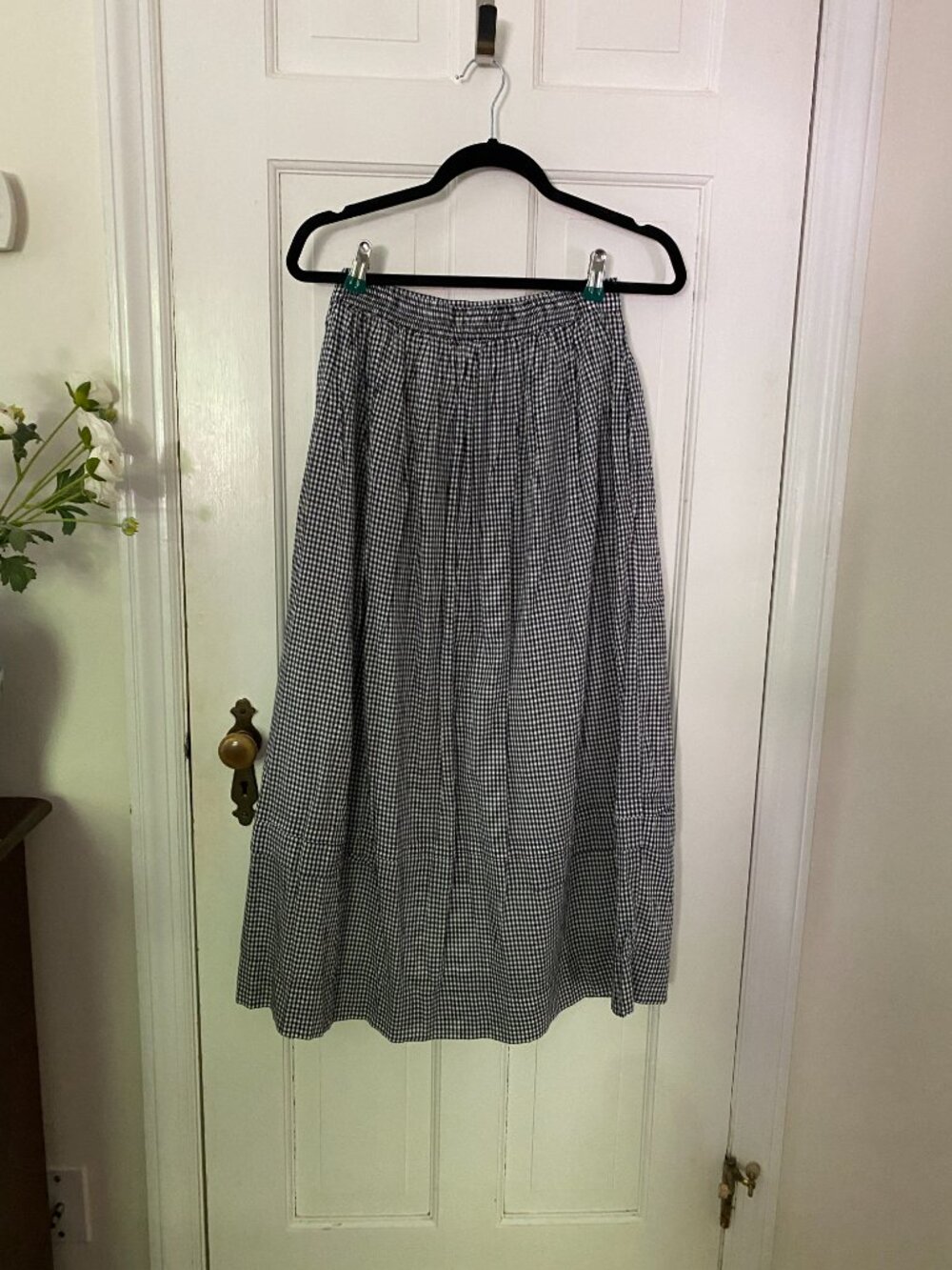 Gap x DOEN Gingham Midi Skirt - Picture 2 of 4
